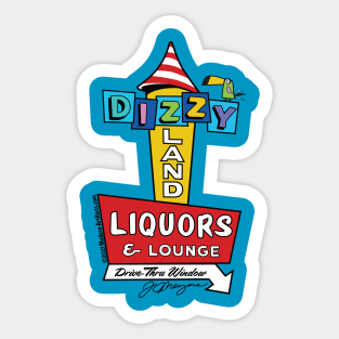 DIZZYLAND Sticker